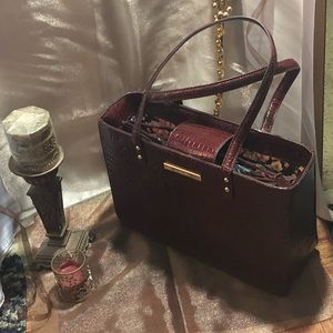 Anne Klein Red Handbag Used